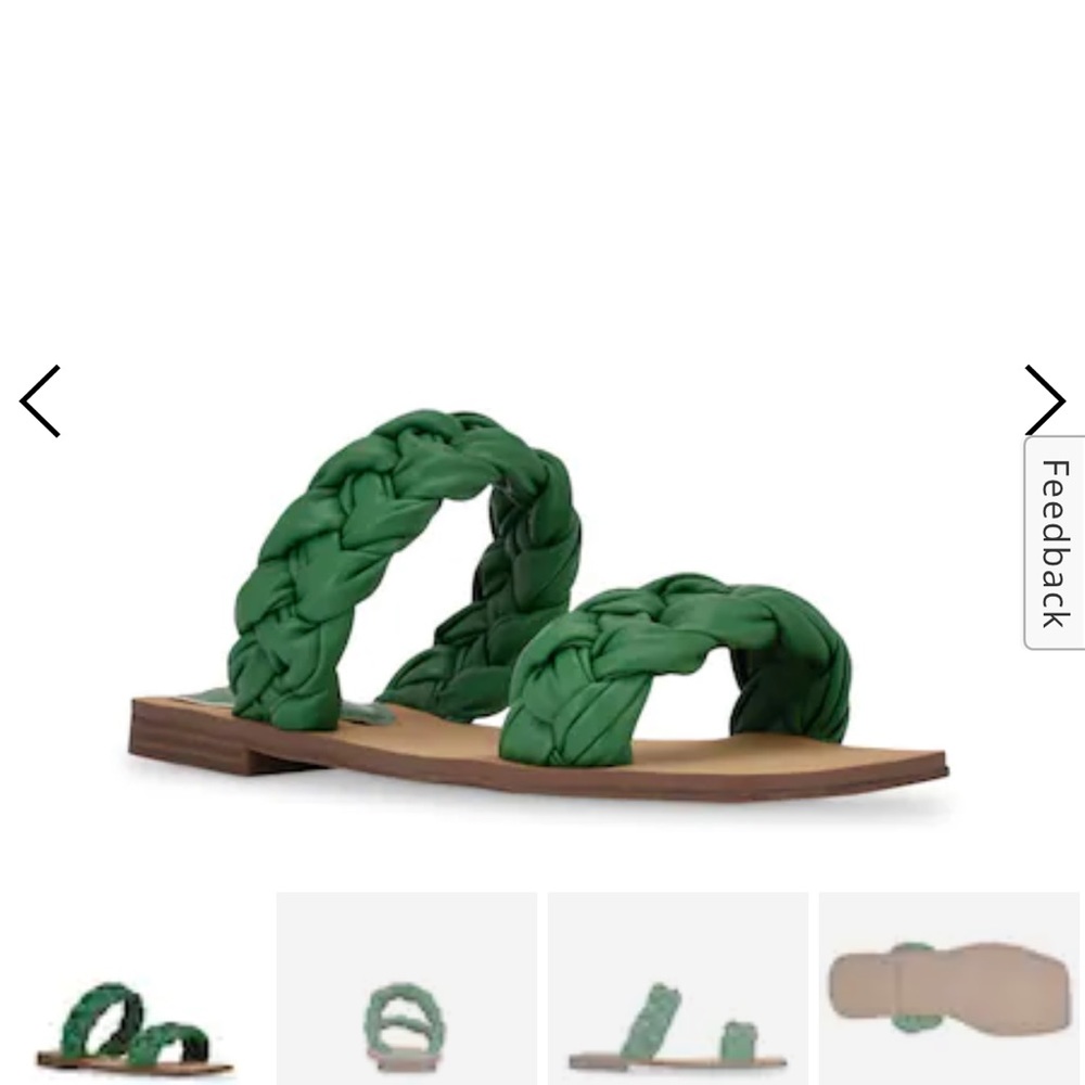 Guess Green Sandals.